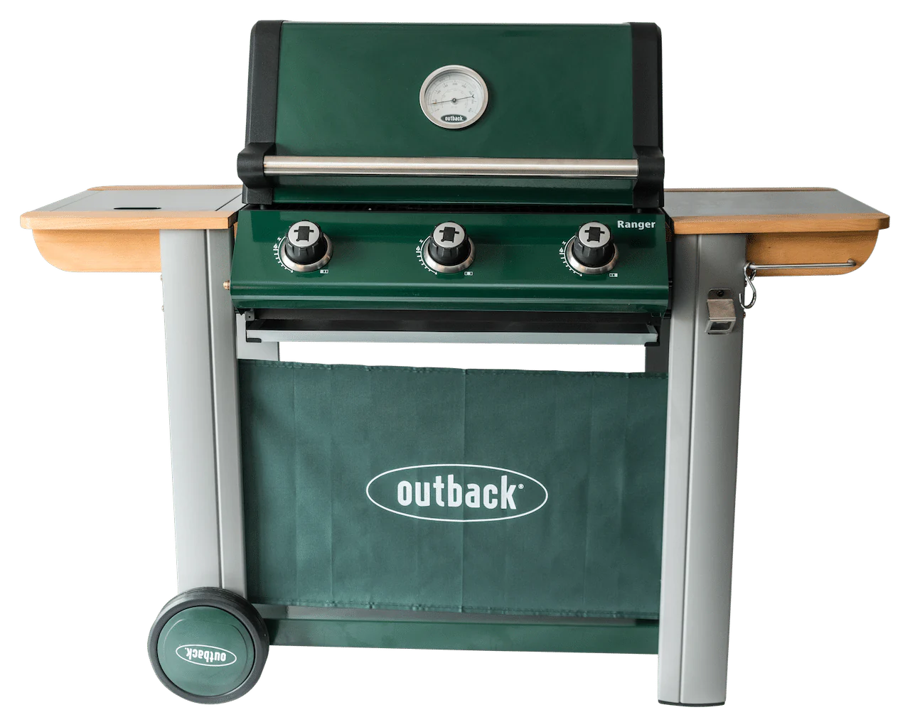 Outback Ranger Hybrid 3 Burner Gas BBQ