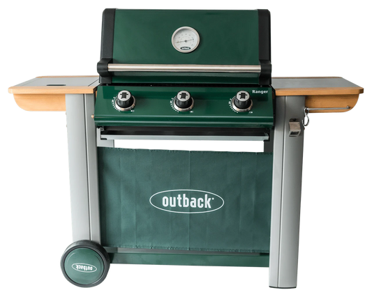 Outback Ranger Hybrid 3 Burner Gas BBQ