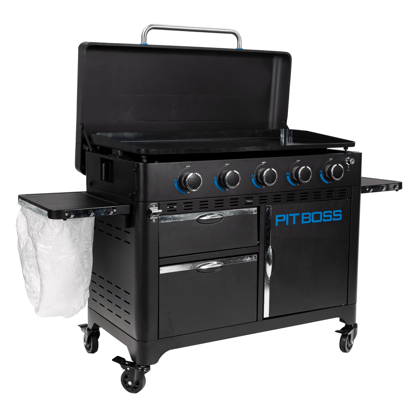PitBoss 5 Burner Ultimate Plancha Griddle PB5BGD2 with Cover and Tool Set - BBQ Land