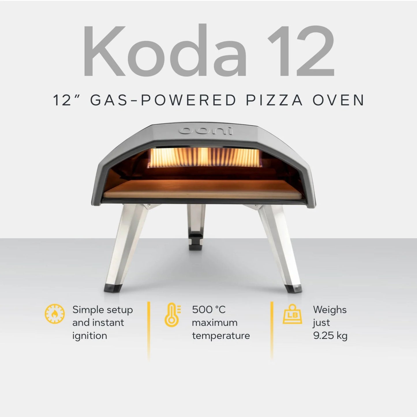 Ooni Koda 12 Gas-Powered Outdoor Pizza Oven