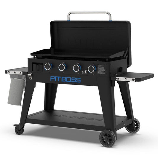 Pit Boss 4 Burner Ultimate Plancha Griddle with COVER + TOOL SET - BBQ Land