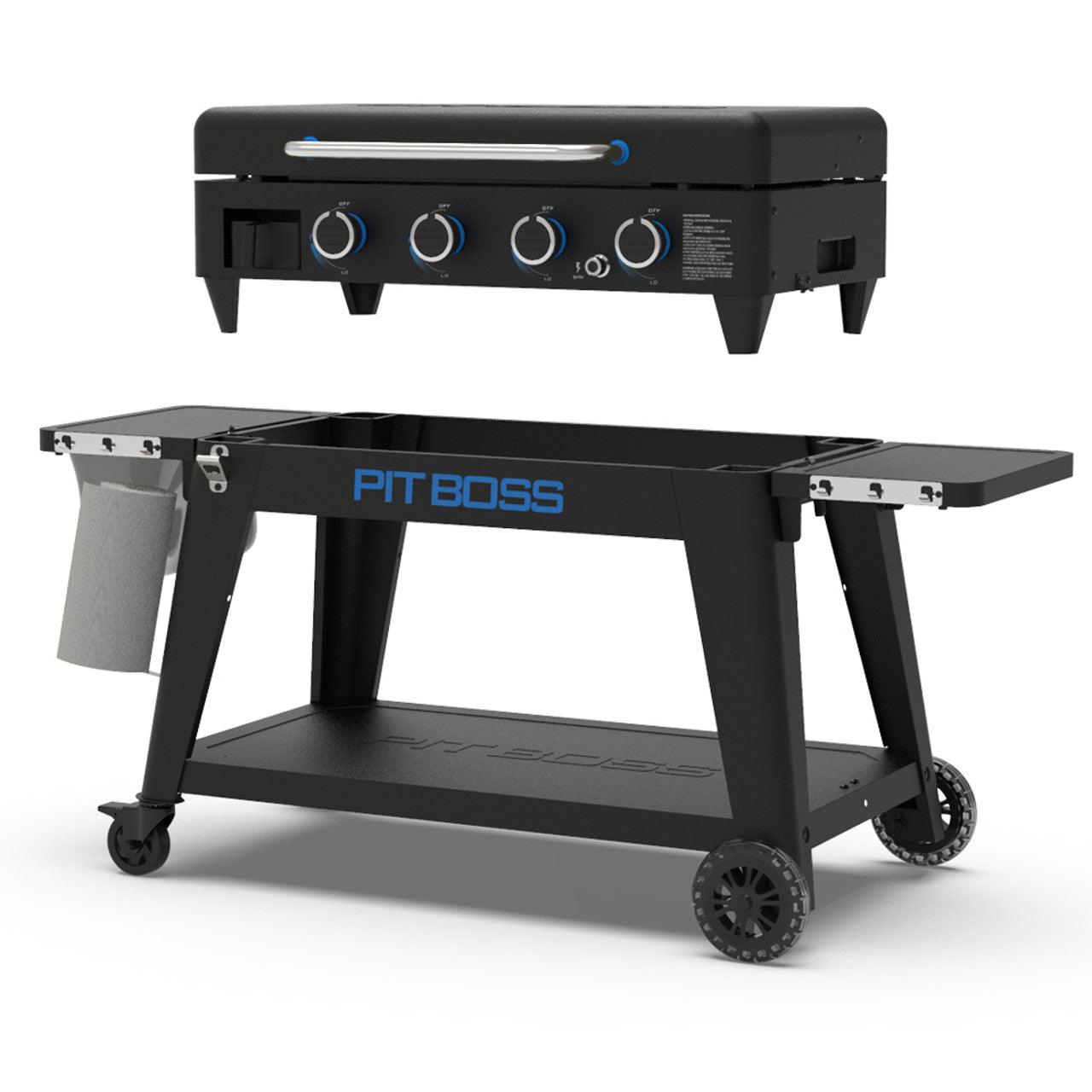 Pit Boss 4 Burner Ultimate Plancha Griddle with COVER + TOOL SET - BBQ Land