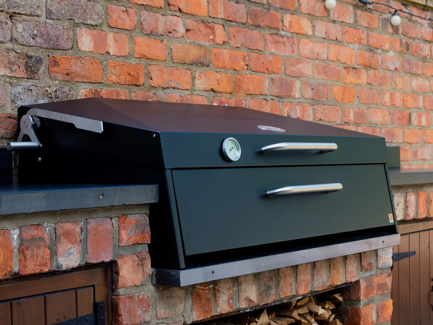 Flamery Large Asado BBQ with 50/50 Split Grill | BBQ Land
