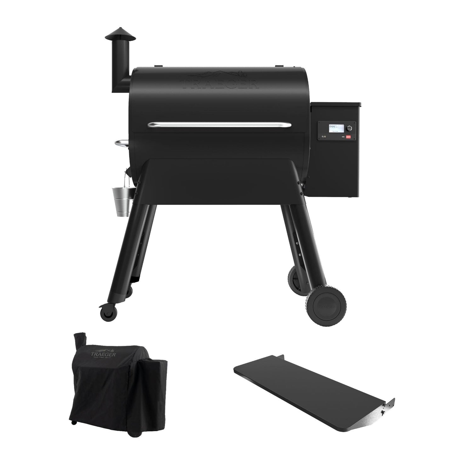 Traeger Pro 780 Pellet BBQ Grill with Cover and Front Shelf - BBQ Land