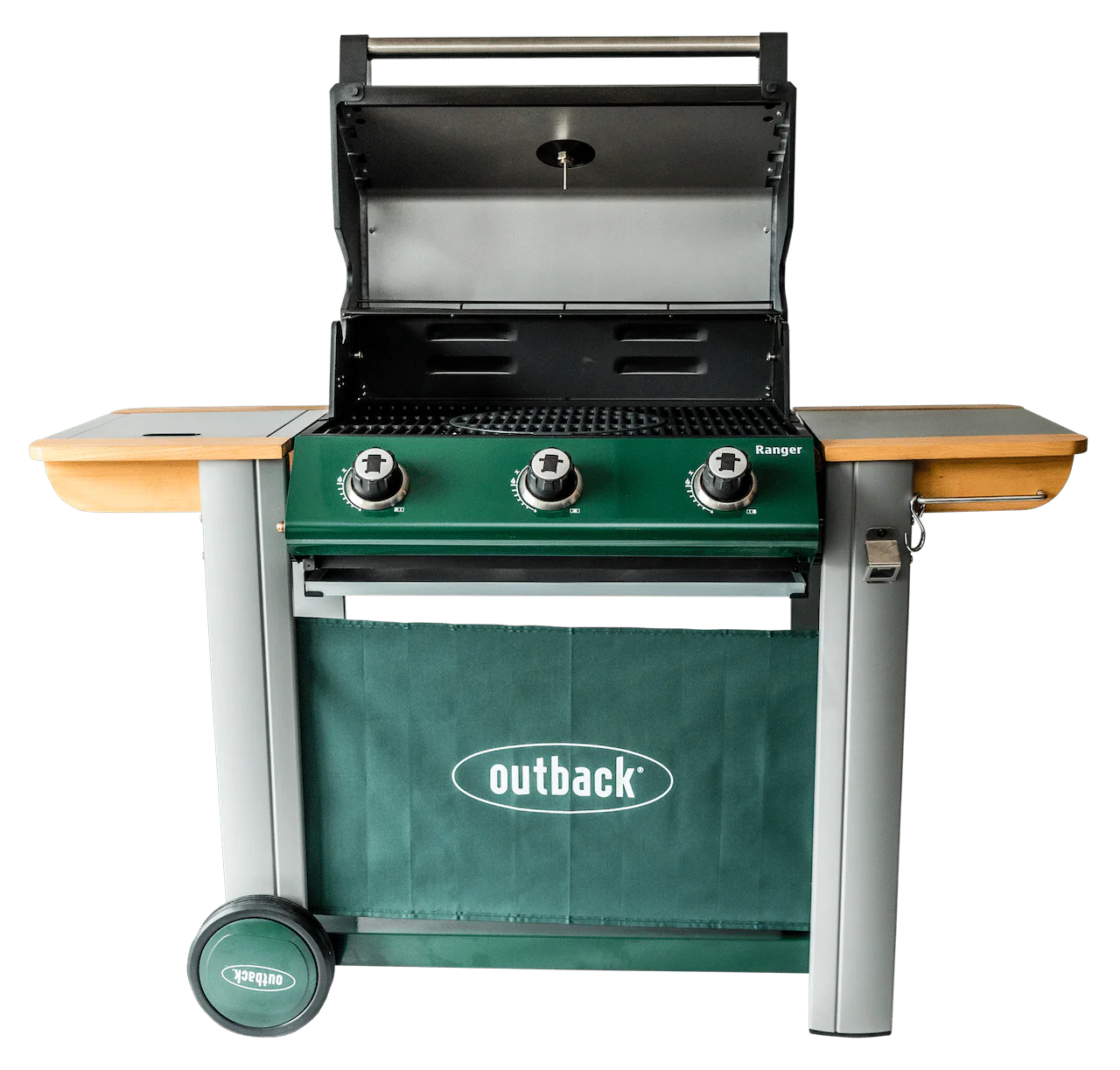 Outback Ranger Hybrid 3 Burner Gas BBQ