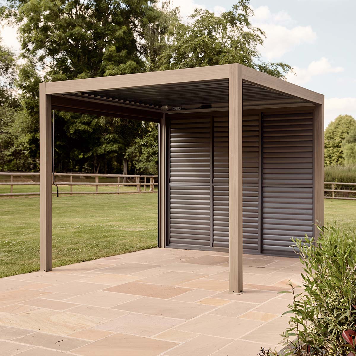 Sanctuary Birch 3 x 3m Pergola with Lights