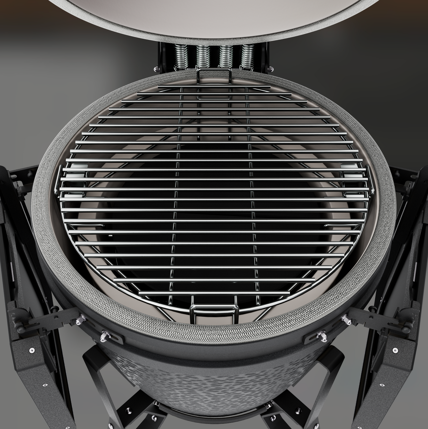 BSTRD. PRO Large Kamado BBQ in Graphite Colour