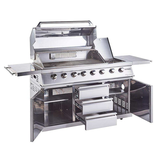 Signature Pro 6 Burner Hybrid Gas BBQ Outback