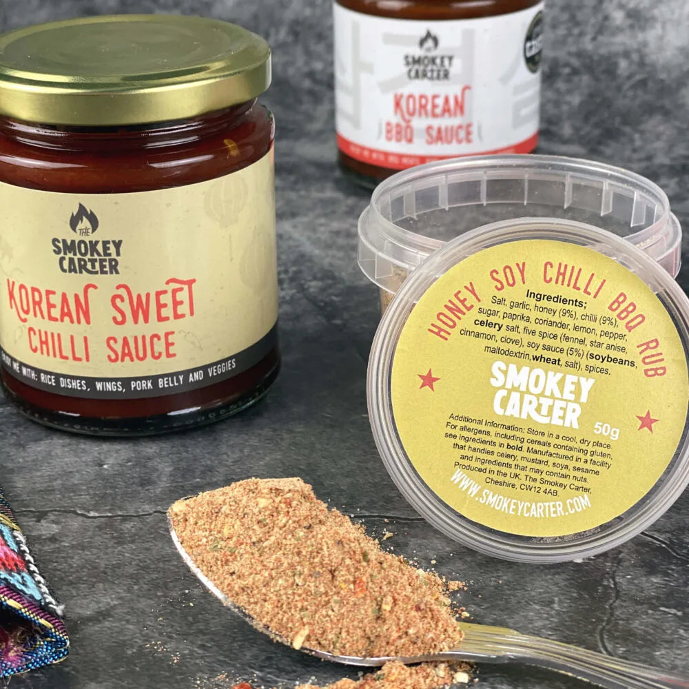 Korean Style Barbecue Rub and Sauce Tube by The Smokey Carter