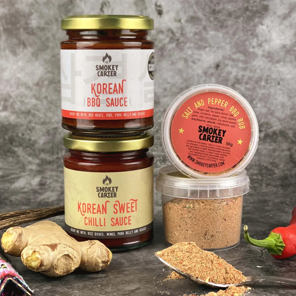 Korean Style Barbecue Rub and Sauce Tube by The Smokey Carter