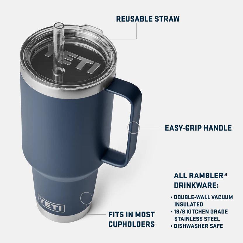 Yeti Rambler Straw Mug 42oz 1.2 Litre