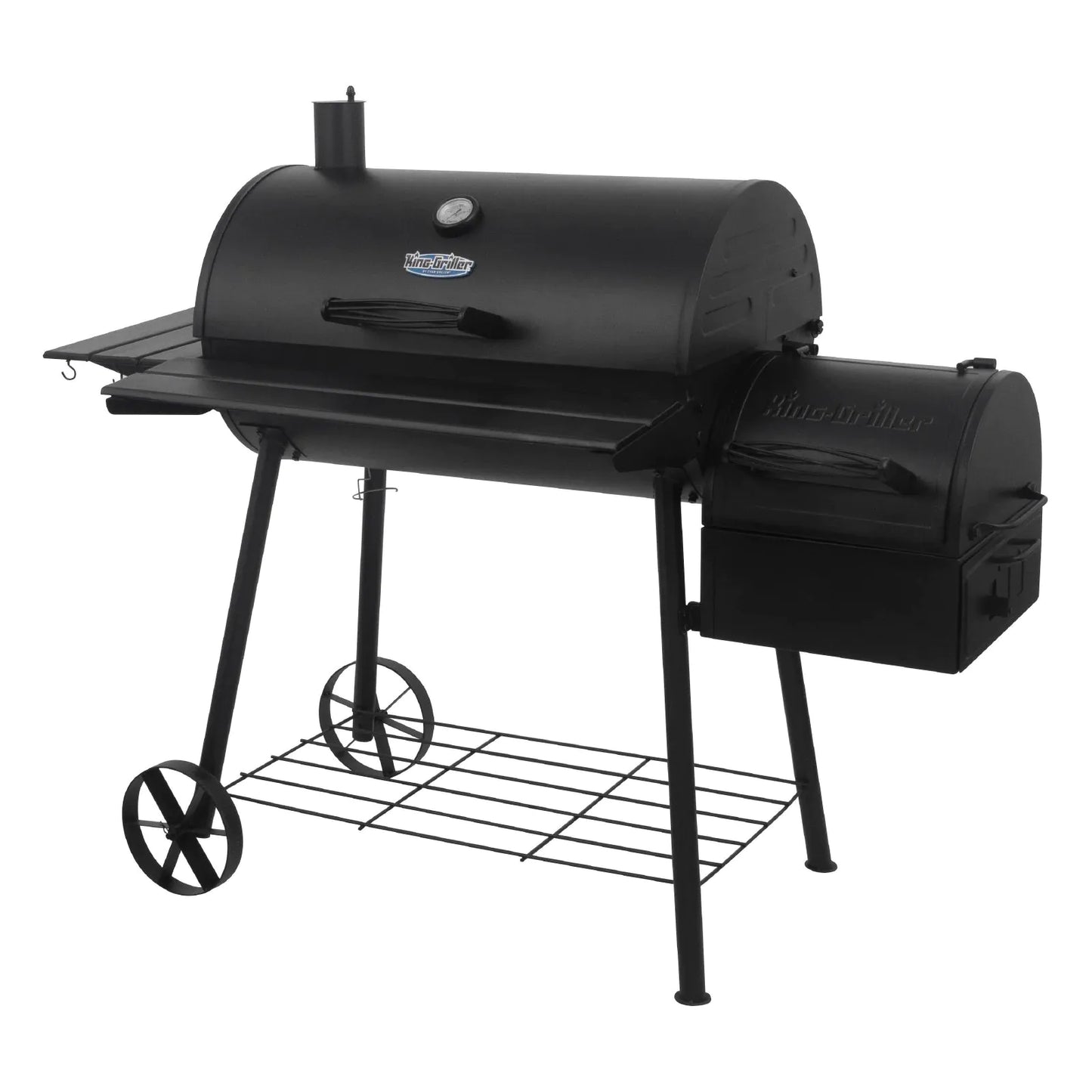 Char-Griller King-Griller Smokin' Ace Charcoal Grill and Offset Smoker