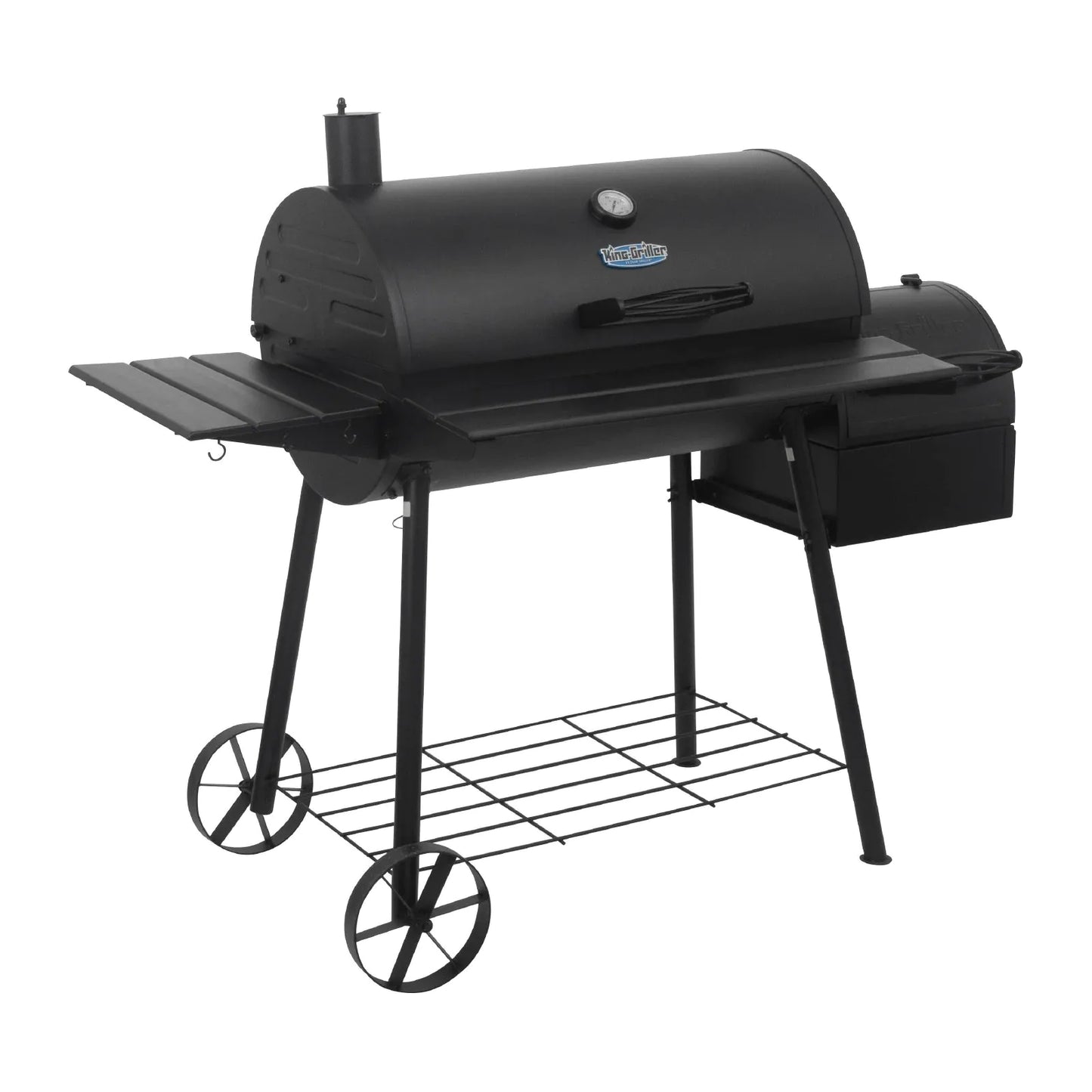 Char-Griller King-Griller Smokin' Ace Charcoal Grill and Offset Smoker