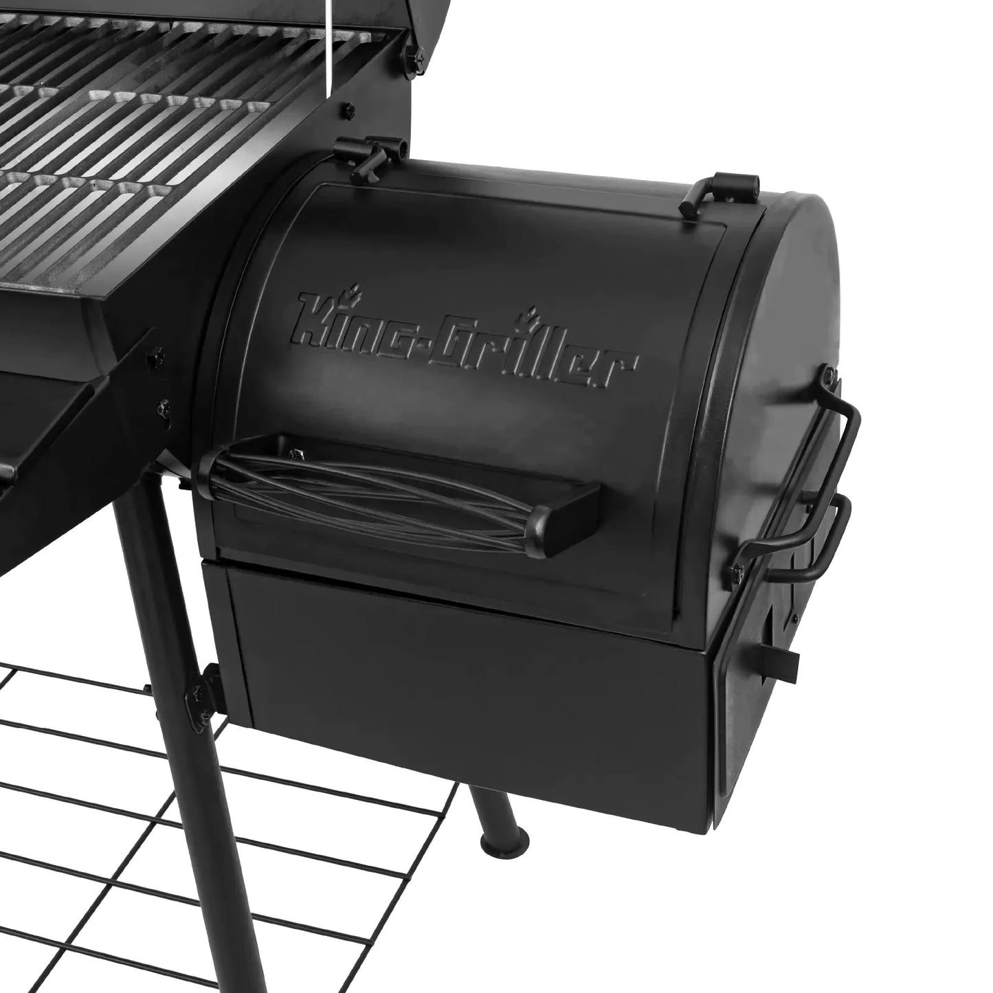 Char-Griller King-Griller Smokin' Ace Charcoal Grill and Offset Smoker