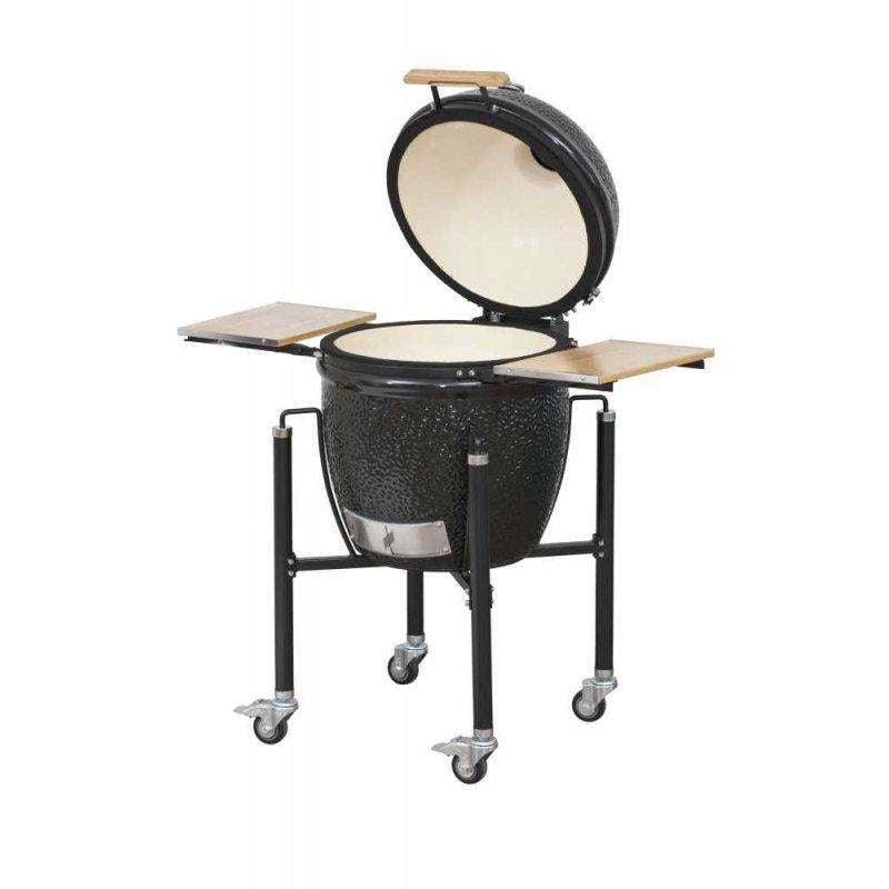 Black Monolith 21" Classic 'Basic' Kamado Ceramic BBQ - BBQ Land