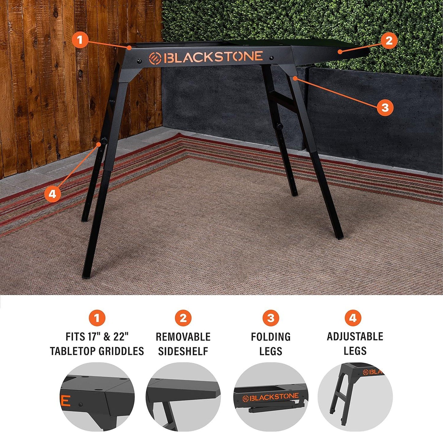 Blackstone 17"/22" Griddle Stand - BBQ Land