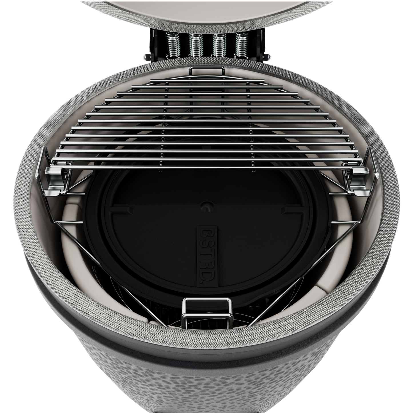 BSTRD. PRO Large Solo Kamado BBQ in Graphite
