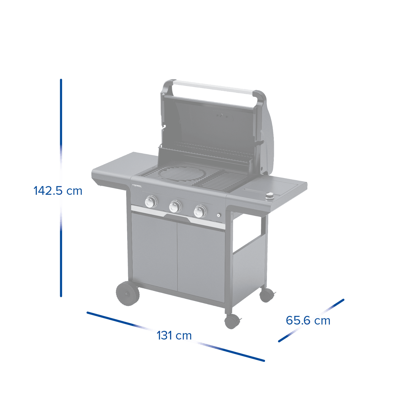 Campingaz 3 Series Select EXS Gas BBQ - BBQ Land