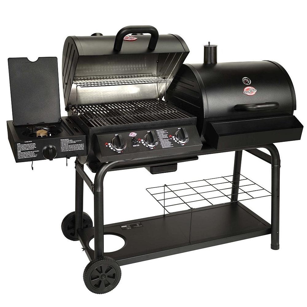 Char-Griller Duo Gas and Charcoal BBQ with Side Burner - BBQ Land