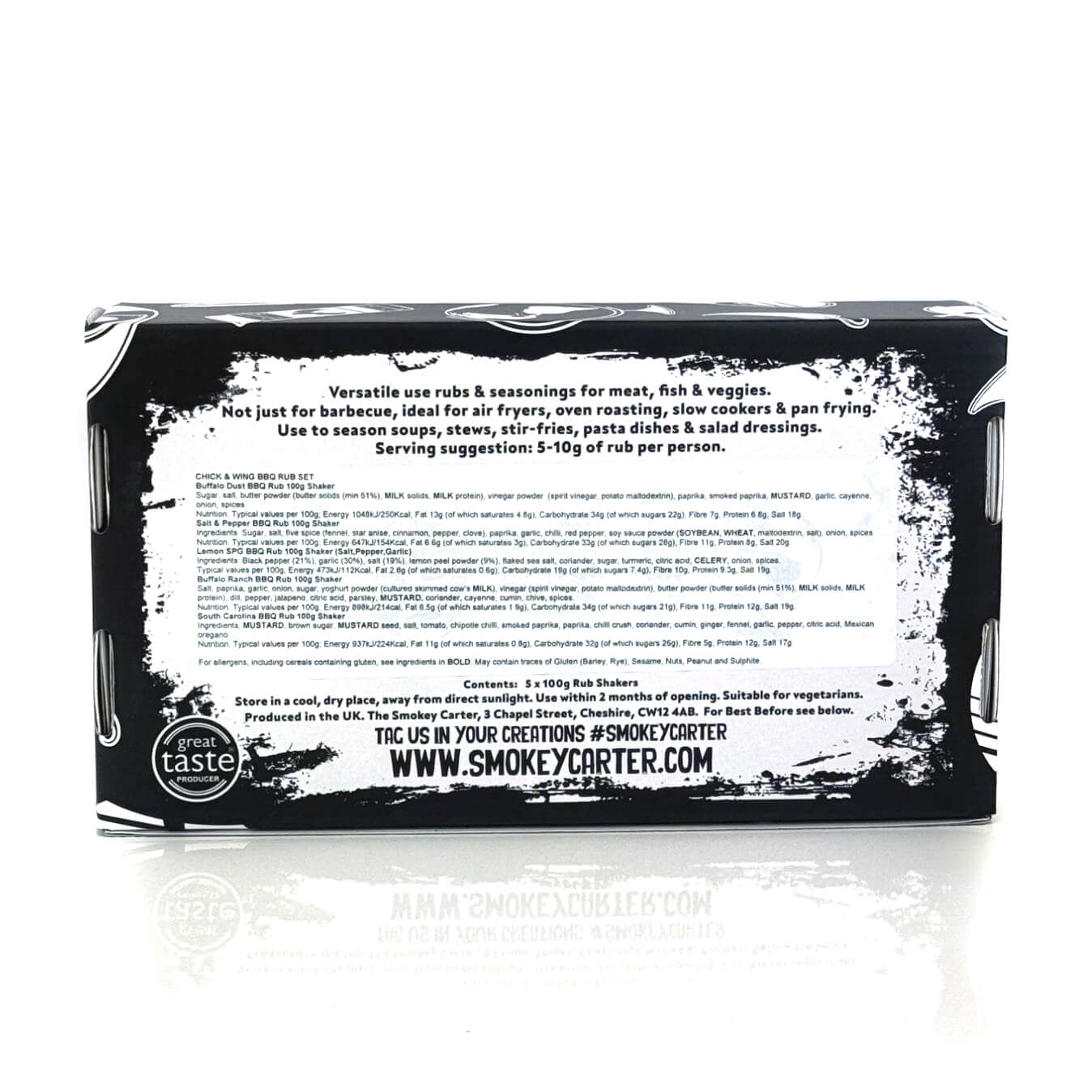 Chicken & Wing Barbecue Set by The Smokey Carter 