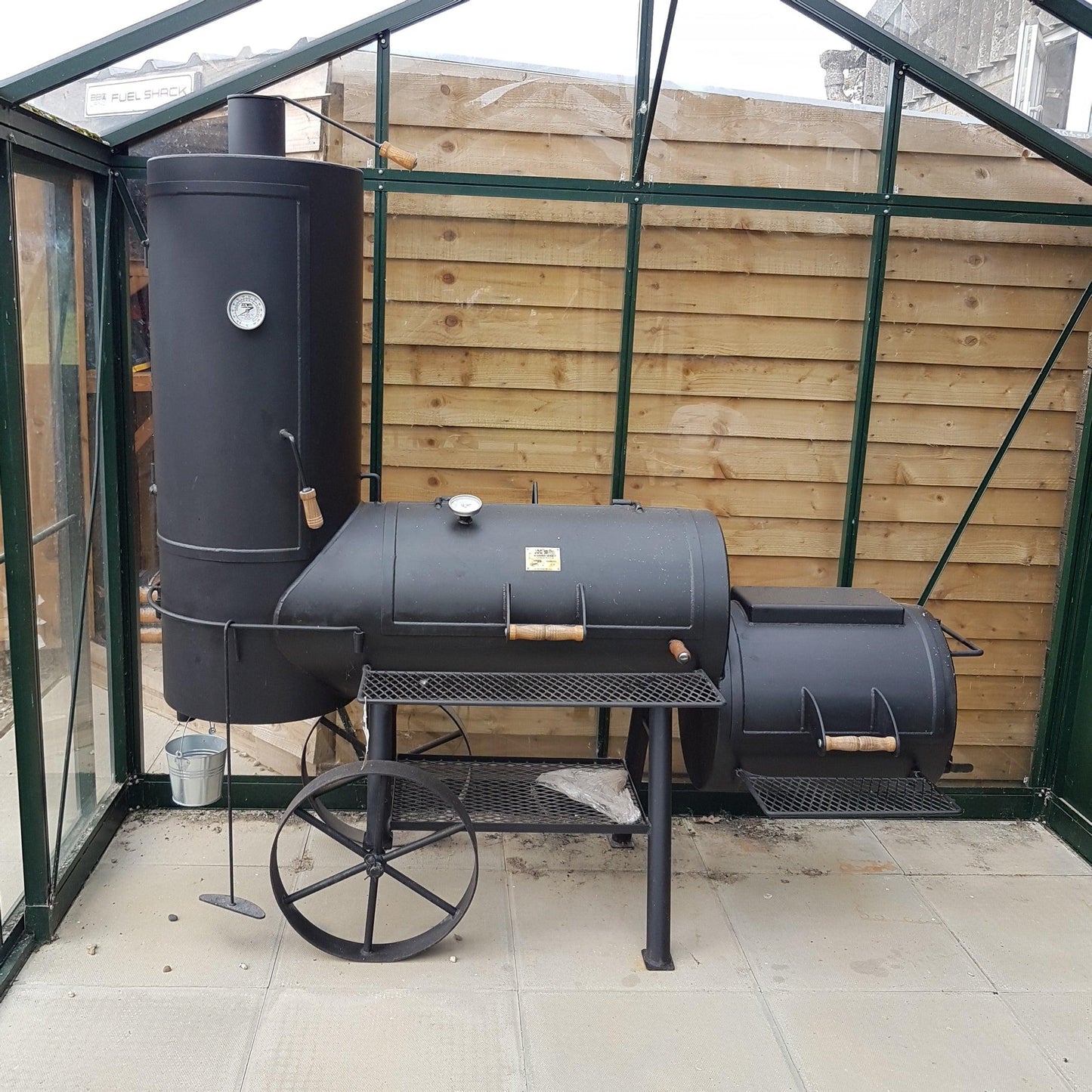 Ex-Display 20" Catering Chuckwagon Offset BBQ Smoker - BBQ Land