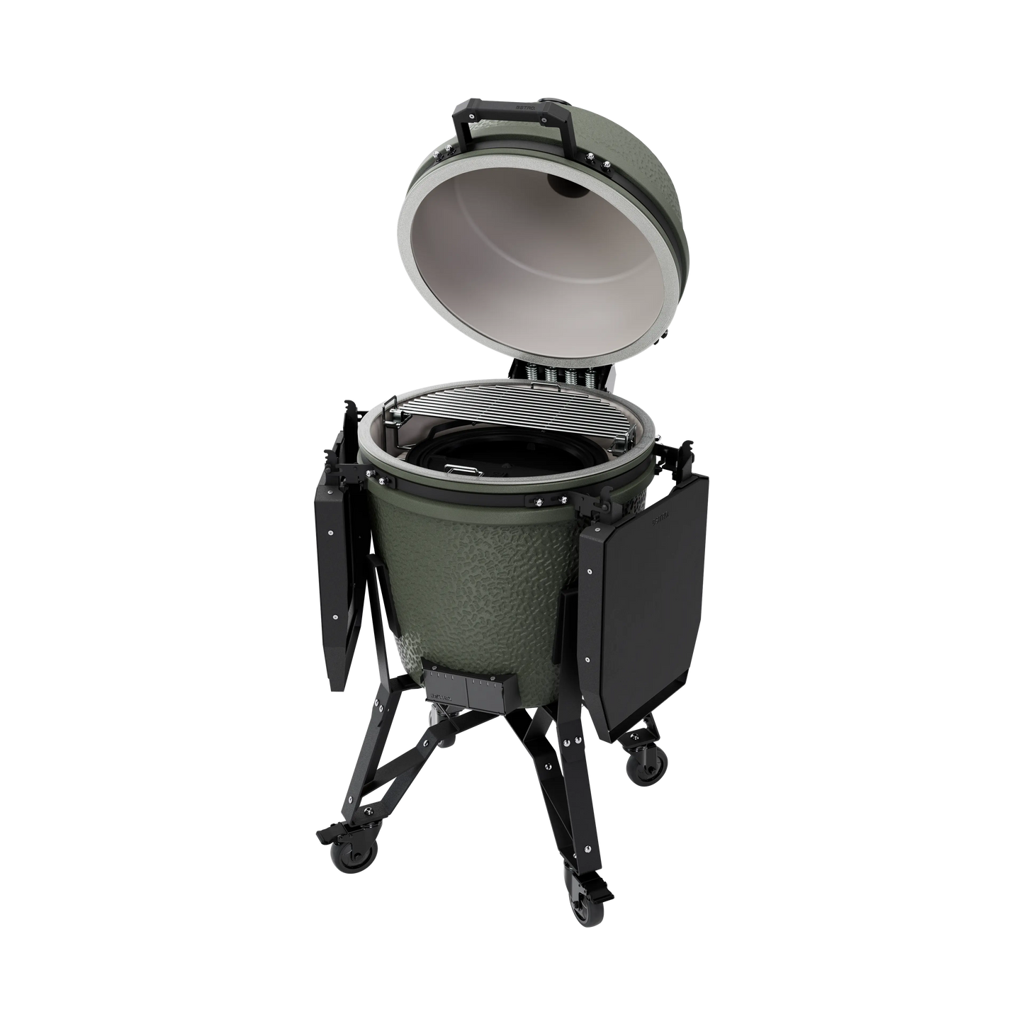 BSTRD. PRO Large Kamado BBQ in Alpine Green