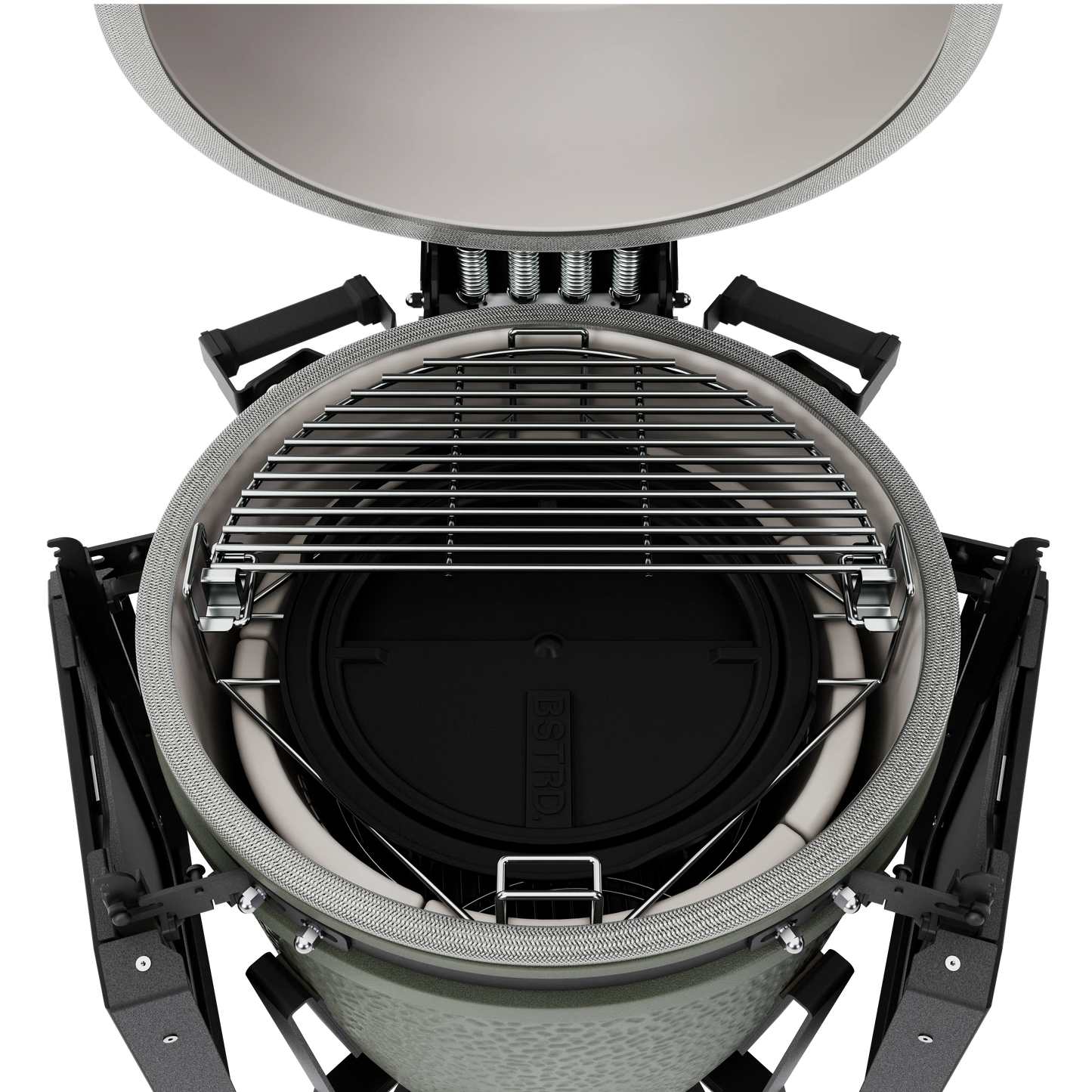 BSTRD. PRO Large Kamado BBQ in Alpine Green