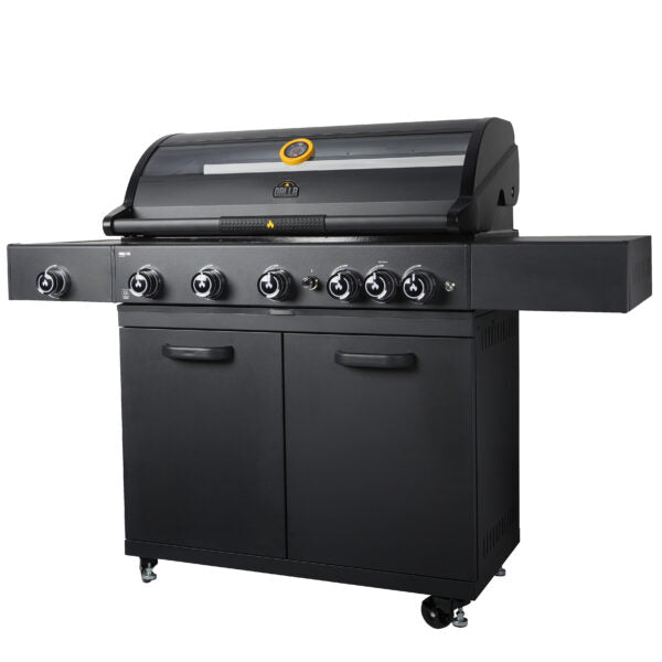 GRLLR Prime G5S 5 Burner Gas Barbecue with Back Burner and Side Burner