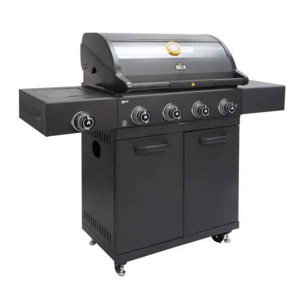GRLLR Prime G4S 4 Burner Gas Barbecue with Side Burner