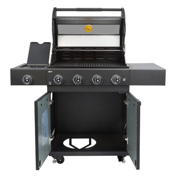 GRLLR Prime G4S 4 Burner Gas Barbecue with Side Burner
