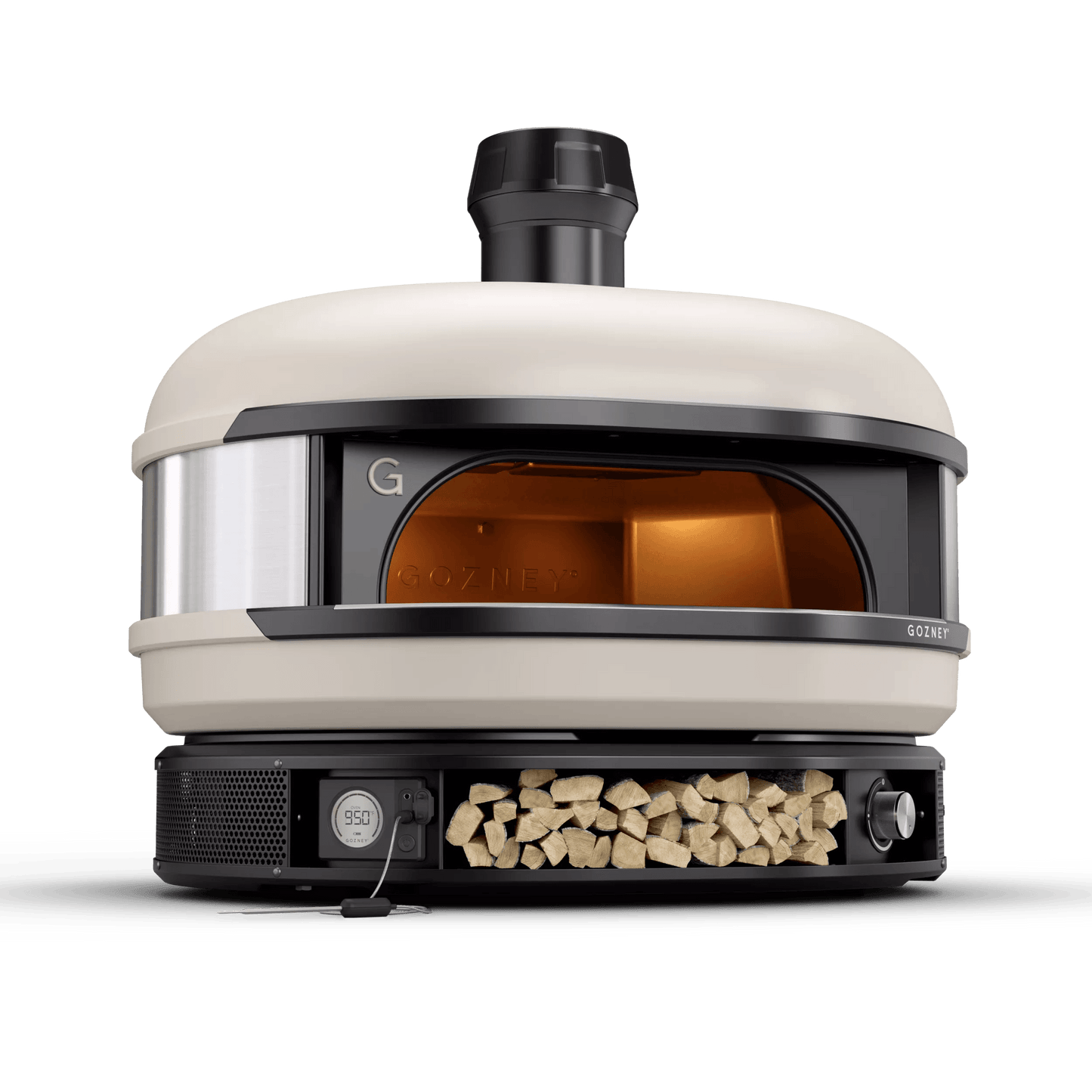 Gozney Dome Multi-Fuel Outdoor Pizza Oven in Bone Colour - BBQ Land