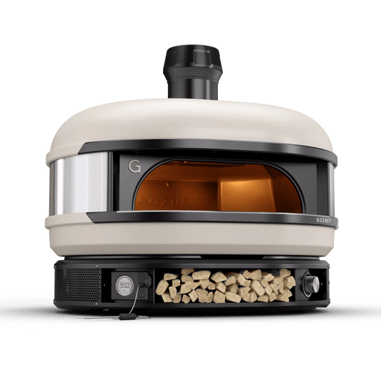 Gozney Dome Multi-Fuel Outdoor Pizza Oven in Bone Colour - BBQ Land