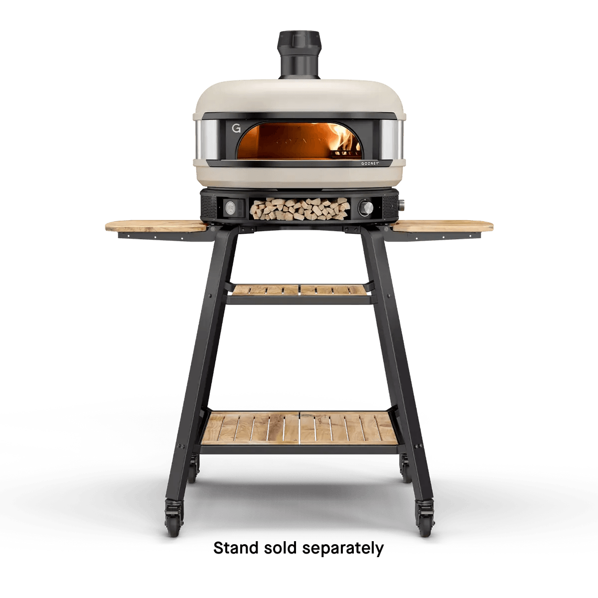 Gozney Dome Multi-Fuel Outdoor Pizza Oven in Bone Colour - BBQ Land