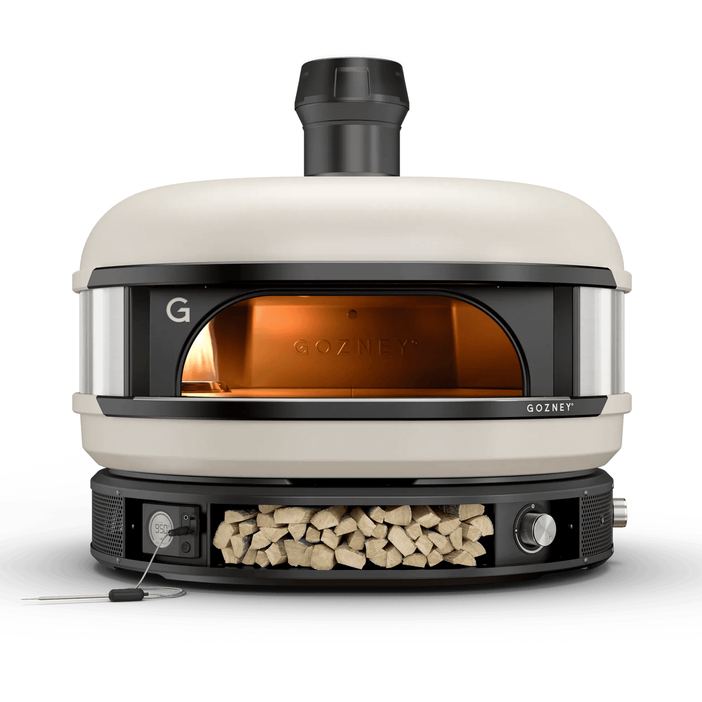 Gozney Dome Multi-Fuel Outdoor Pizza Oven in Bone Colour - BBQ Land