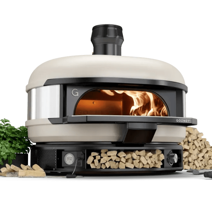 Gozney Dome Multi-Fuel Outdoor Pizza Oven in Bone Colour - BBQ Land