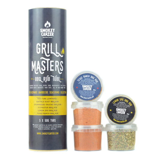 Grill Masters BBQ Rub Tube by The Smokey Carter