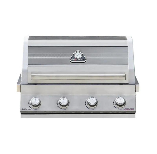 Grillstream Gourmet 4 Burner Built-In Hybrid Gas BBQ - BBQ Land