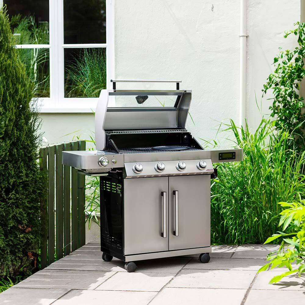 Grillstream Gourmet 4 Burner Hybrid Smart Gas BBQ | BBQ Land