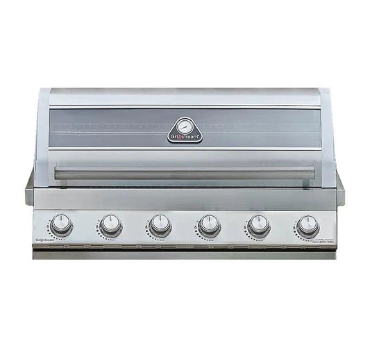 Grillstream Gourmet 6 Burner Built-In Hybrid Gas BBQ - BBQ Land