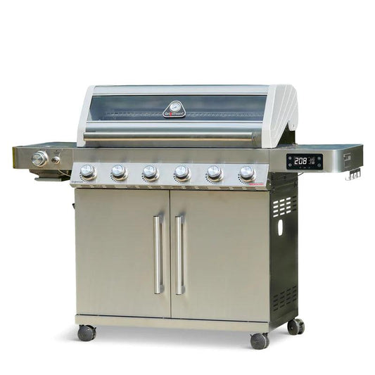 Grillstream Gourmet 6 Burner Hybrid Smart Gas BBQ - BBQ Land