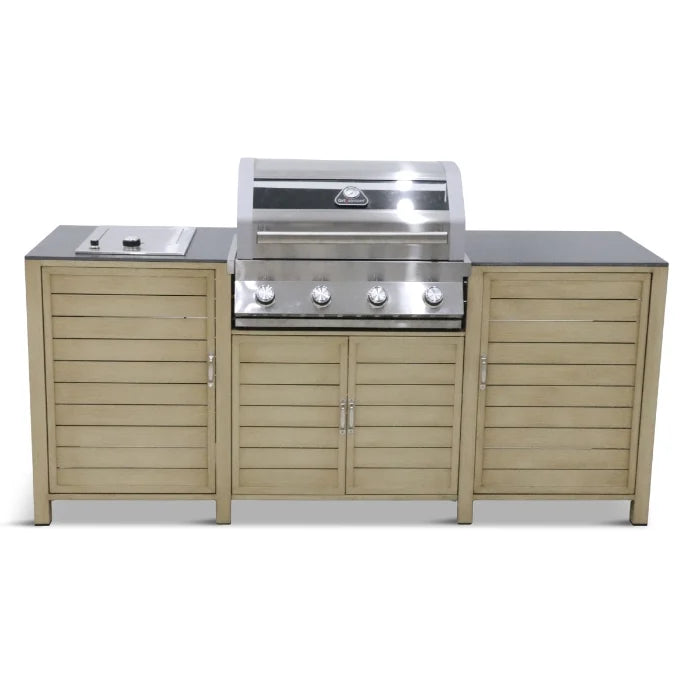 Grillstream Venice 4 Burner Hybrid Outdoor Kitchen with Side Burner