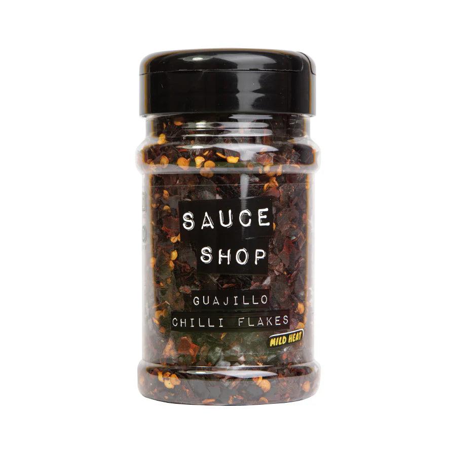 Guajillo Chilli Flakes 125g from Sauce Shop - BBQ Land