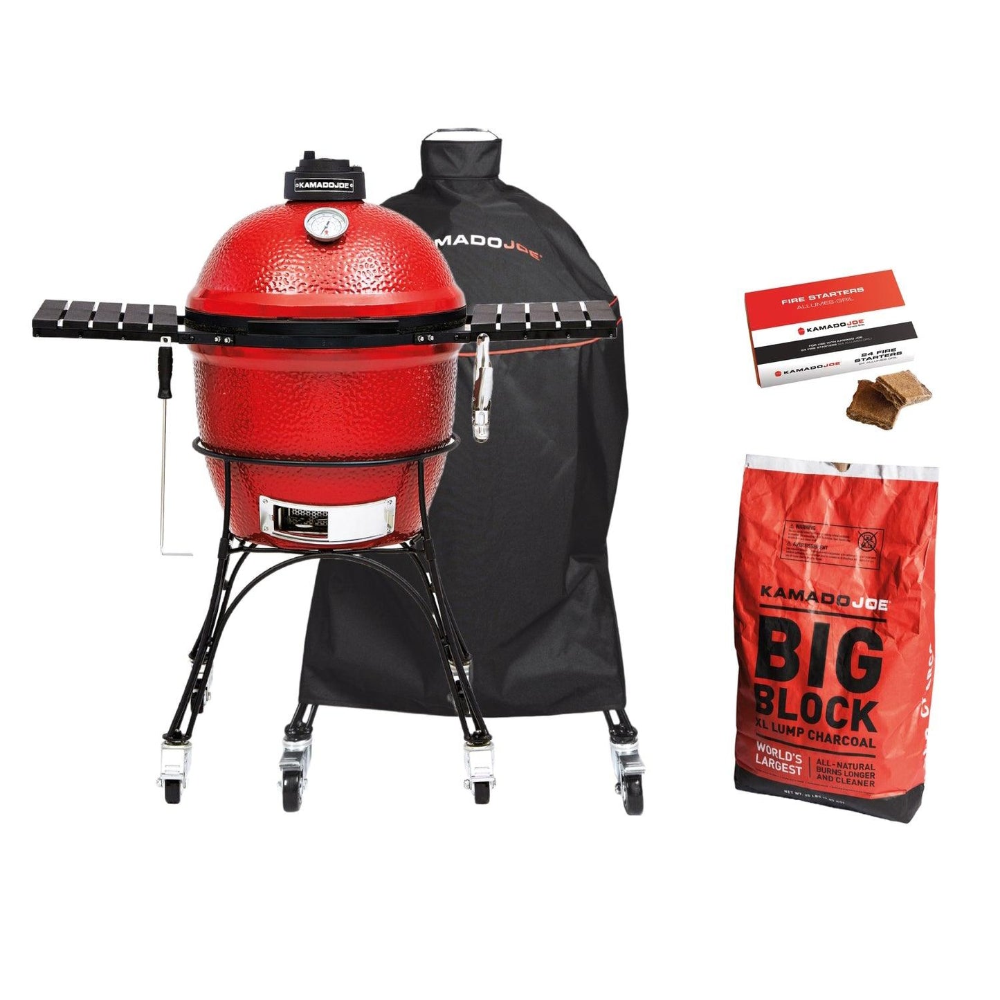 Kamado Joe Classic I BBQ with Elements Pack - BBQ Land