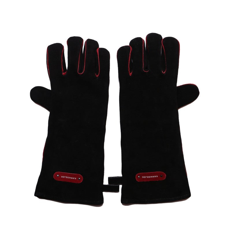 Kamado Joe Leather BBQ Gloves