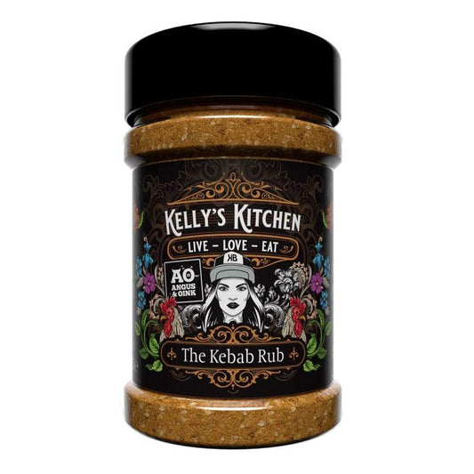 Kelly's Kitchen Kebab Seasoning Rub 200g - BBQ Land