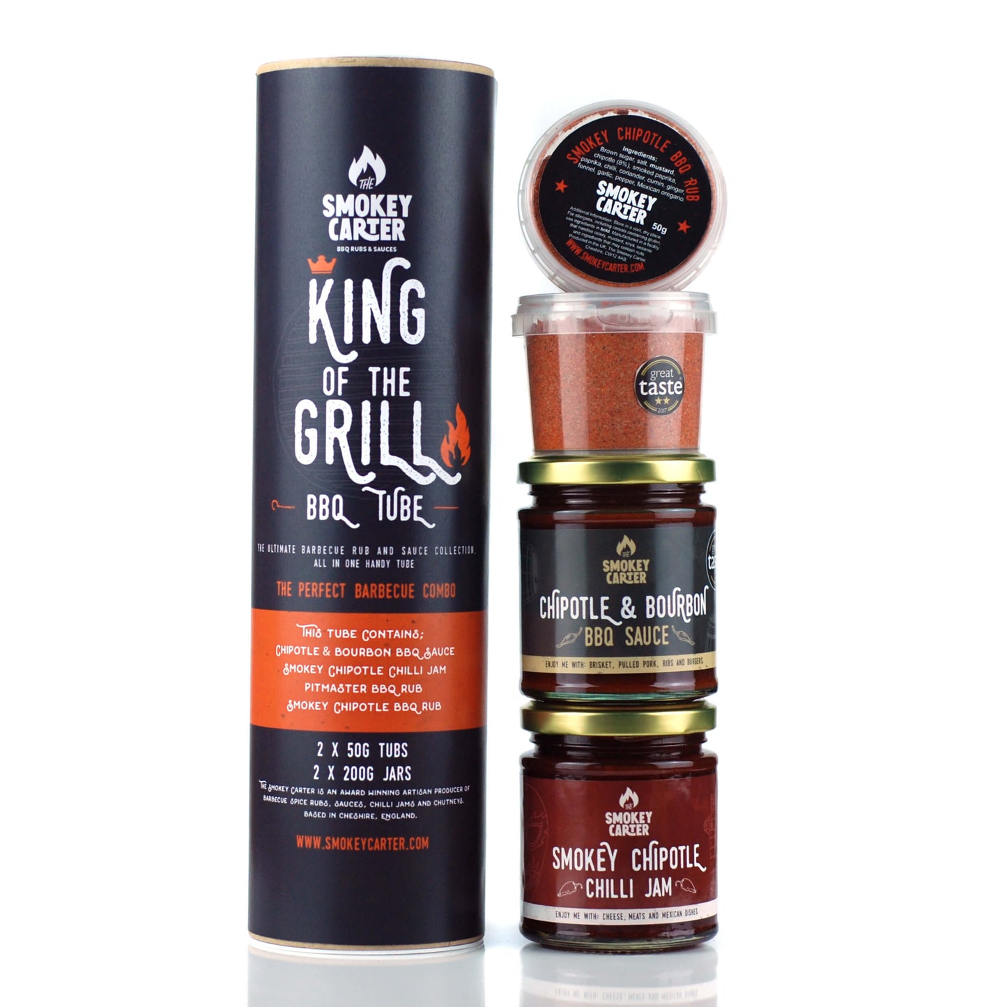 King of the Grill BBQ Tube by The Smokey Carter