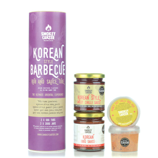 Korean Style Barbecue Rub and Sauce Tube by The Smokey Carter
