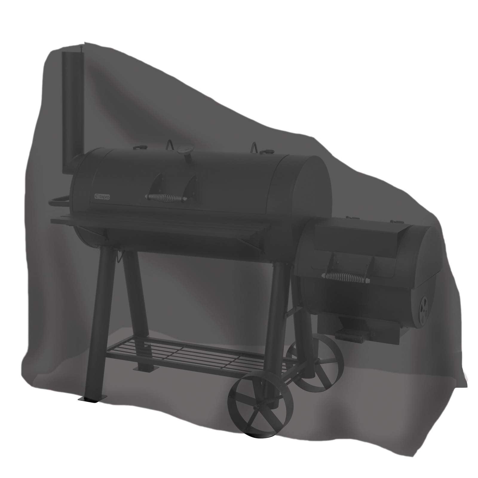 Large Offset Smoker Cover | BBQ Land