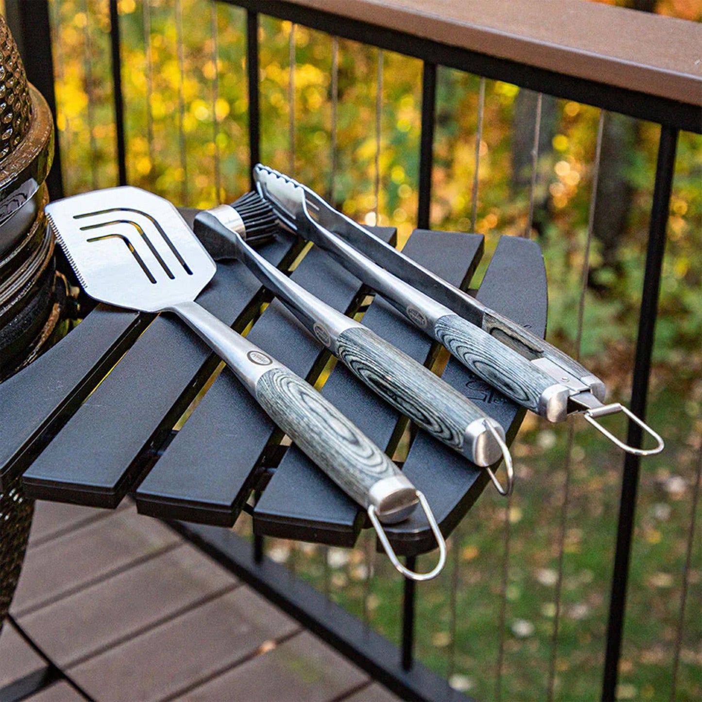 Louisiana Grills 3-piece BBQ Tool Set - BBQ Land