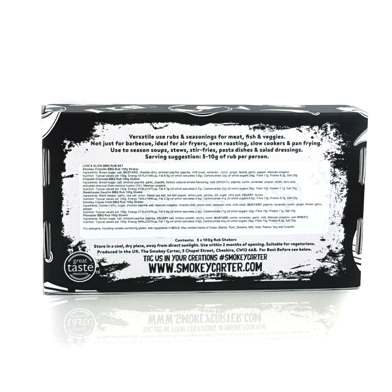 Low & Slow Barbecue Rub Seasoning Set by The Smokey Carter